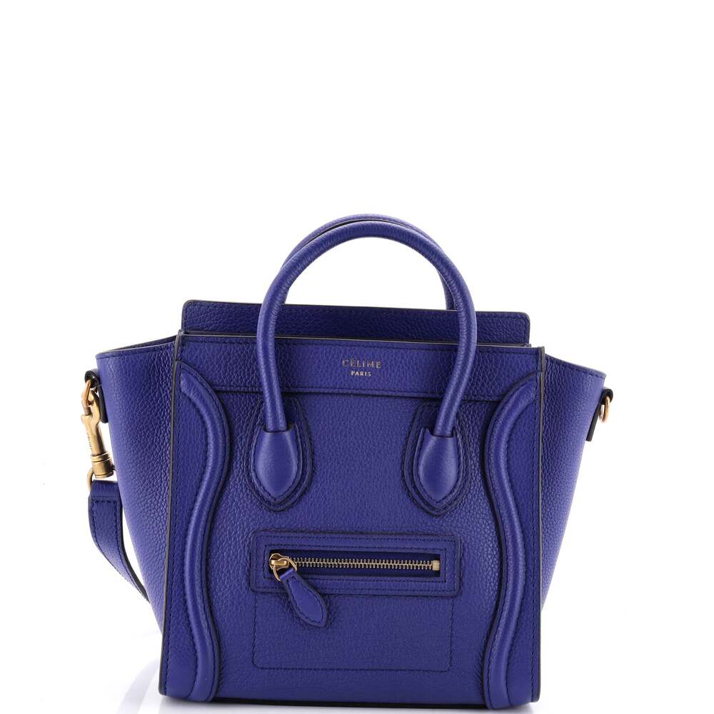 Celine Luggage Bag Grainy Leather Nano #334902C18B